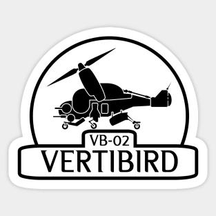 VB-02 Vertibird Sticker